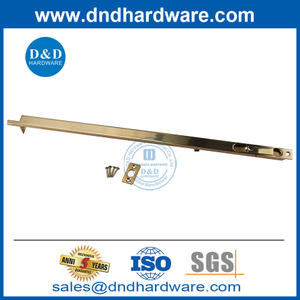 ทองเหลือง 12 'สลักเกลียวสีทองขัดเงาที่ซ่อนอยู่สำหรับบ้านหน้าบ้าน DDDB002