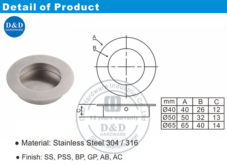 Móveis especiais Handle-DDFH011-B