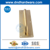 ซาตินทองเหลืองสแตนเลสสตีลสแควร์ประเภทประตูดึงที่จับพร้อมแผ่น DDPH023