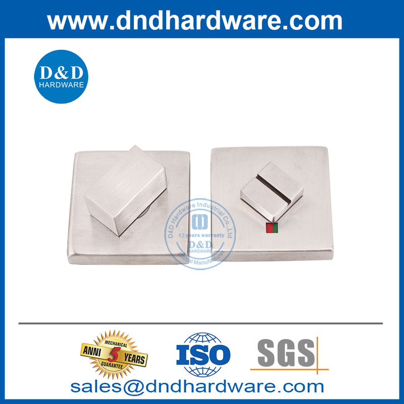 สแตนเลสเทิร์นเทิร์นและปล่อยพร้อมตัวบ่งชี้สำหรับห้องน้ำสาธารณะ DDIK009