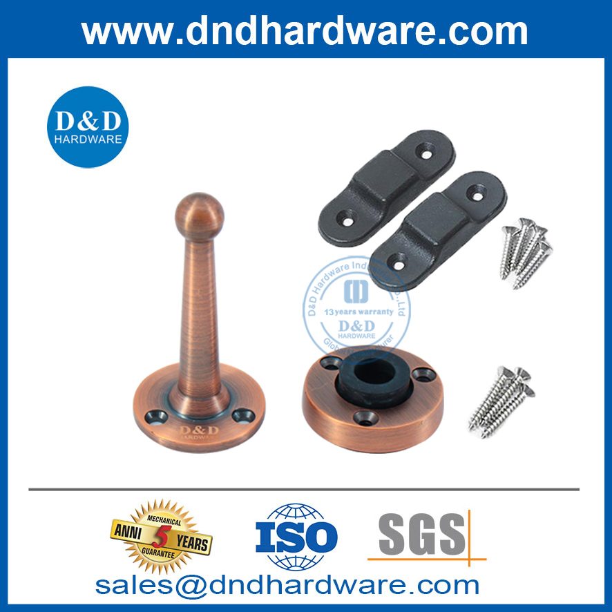 อุปกรณ์ติดประตูประตูสนามแม่เหล็กชุดอุปกรณ์จับยาง Bifold ประตูสำหรับตลาดสหราชอาณาจักร - DDDS056