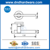 ประตูภายในคุณภาพสูง 304 ท่อสแตนเลสประเภทคันโยกประตูมือจับ DDTH041