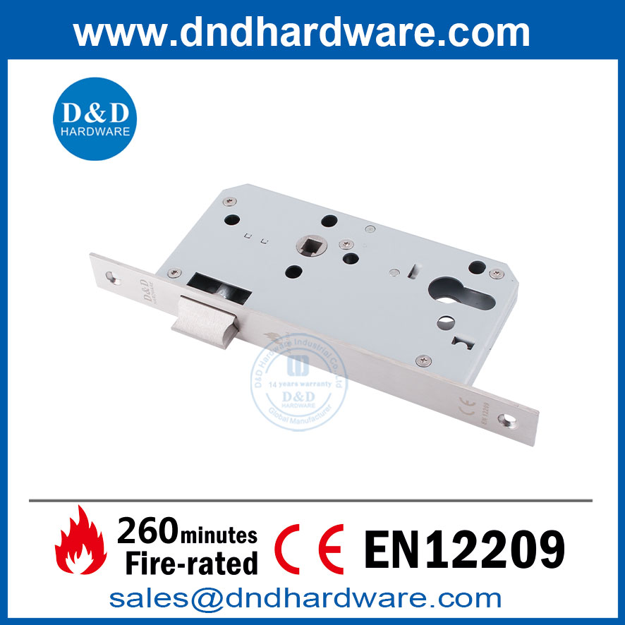Passage Locks Hardware Hardware Latch Latch Mortise Lock สำหรับไฟประตู DDML011 