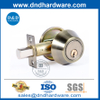 ทองเหลืองทองเหลืองสองข้างประตู Konb Deadbolt ใน Zinc Alloy-DDLK026