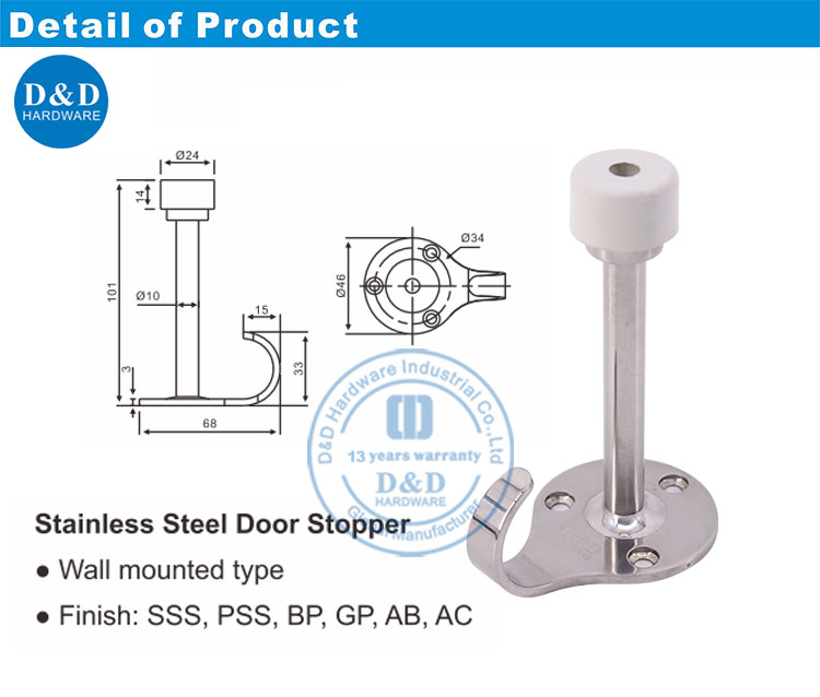 SS PORTA STOP-DDDS017