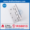 UL ระบุว่ามีไฟไหม้ความหนา 4.6 มม. บานพับประตูหนักบานพับ DDSS008-FR-5X4.5x4.6