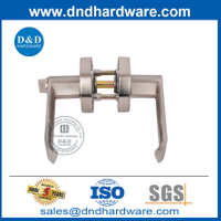 ซาตินนิกเกิลโลหะผสมประตูภายนอกที่มีล็อค Set-DDLK092
