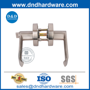 ซาตินนิกเกิลโลหะผสมประตูภายนอกที่มีล็อค Set-DDLK092