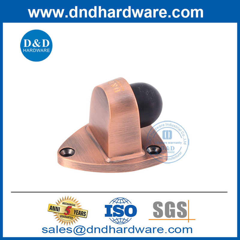 China Factory Zinc Alloy ประตูทองแดงหยุดผู้ถือ DDDS029-B