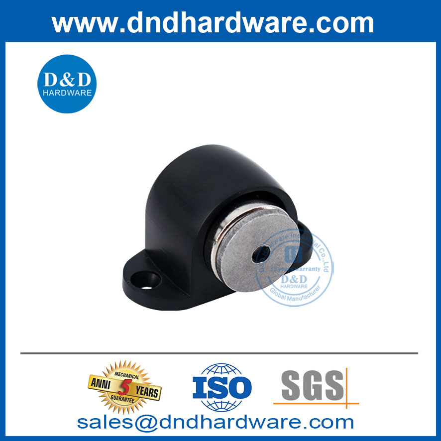 Moden Matte Matte Black Magnetic Door ใน Zinc Alloy-DDDS031