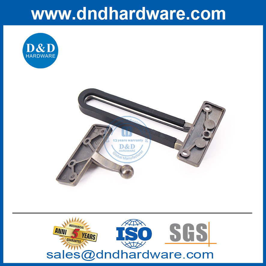 การออกแบบที่ทันสมัย-ทองเหลืองประตูหลักป้องกันโดย Zinc Alloy-DDDG008