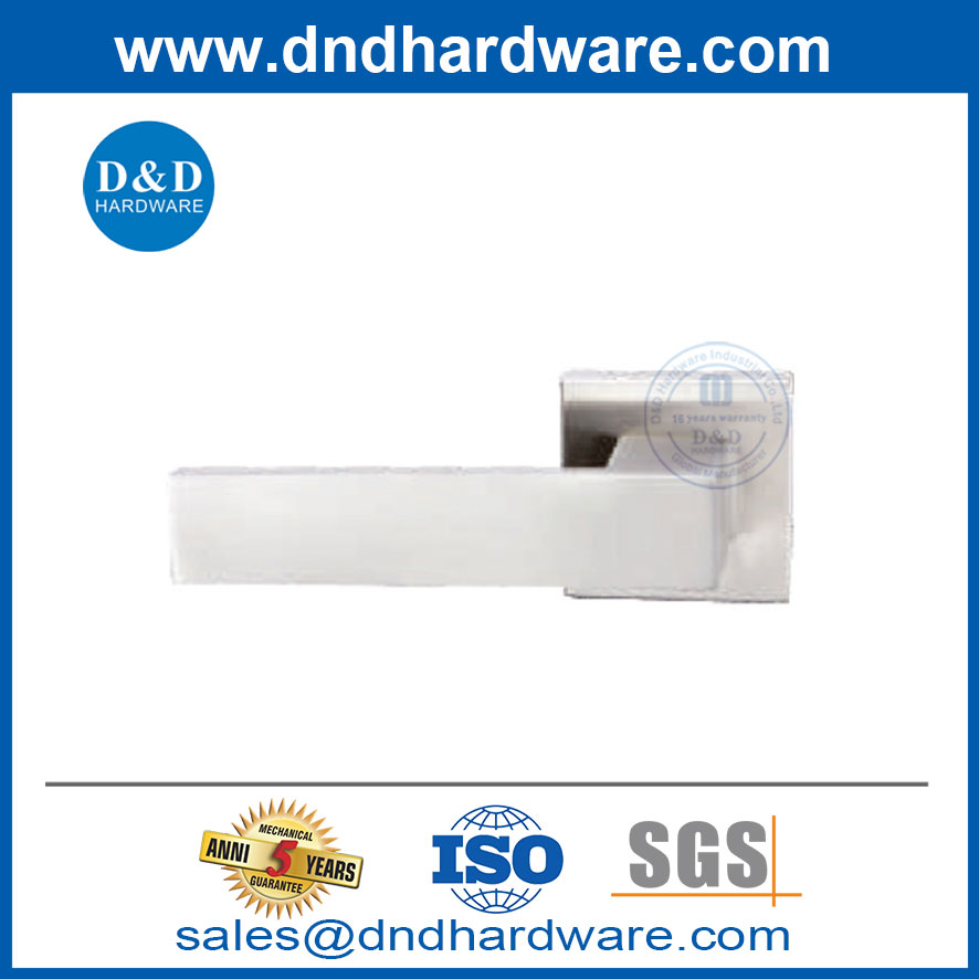 สแตนเลสสตีลสี่เหลี่ยมกุหลาบท่อไม้ประตูไม้ก้านประตูที่จับ DDSH057