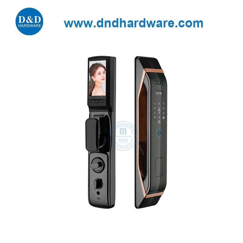 การจดจำใบหน้า Video Intercom Security Keyless เข้าประตู Smart Lock-Ddel012