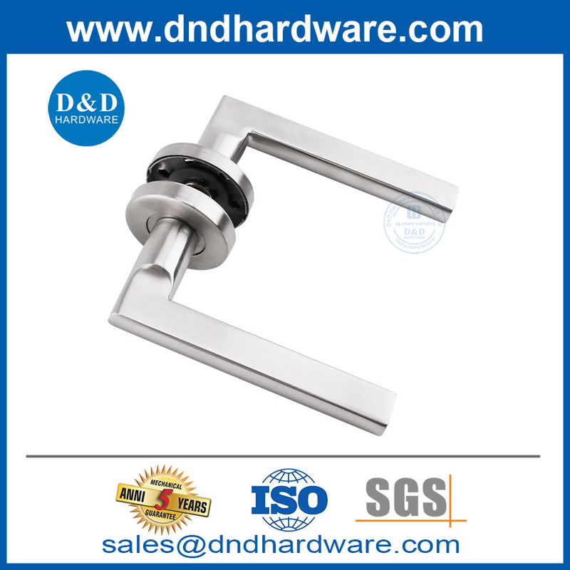 Pabrik desain modern perak stainless steel interior tuas menangani ddth035