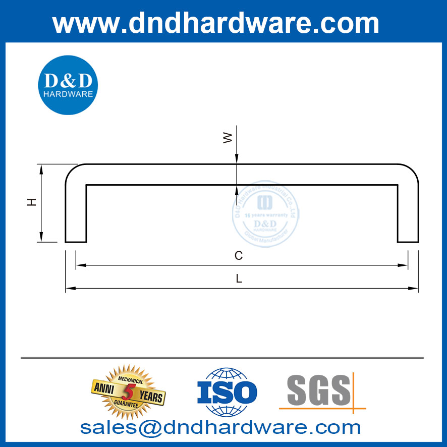 ตู้เฟอร์นิเจอร์สแตนเลสลิ้นชักสไตล์ยุโรปมือจับ DDFH041