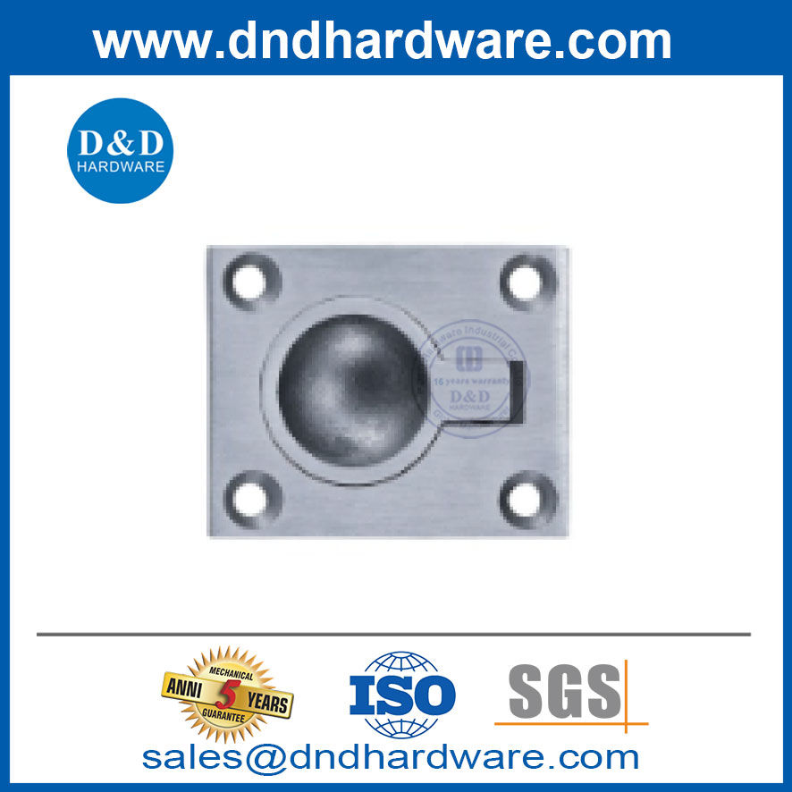 ลิ้นชักประตู Sliver Knob ตู้ครัวที่จับเฟอร์นิเจอร์และลูกบิด DDFH069