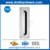 Porta de aço inoxidável puxar maçanetas de armário de cozinha móveis de hardware holding-ddfh075