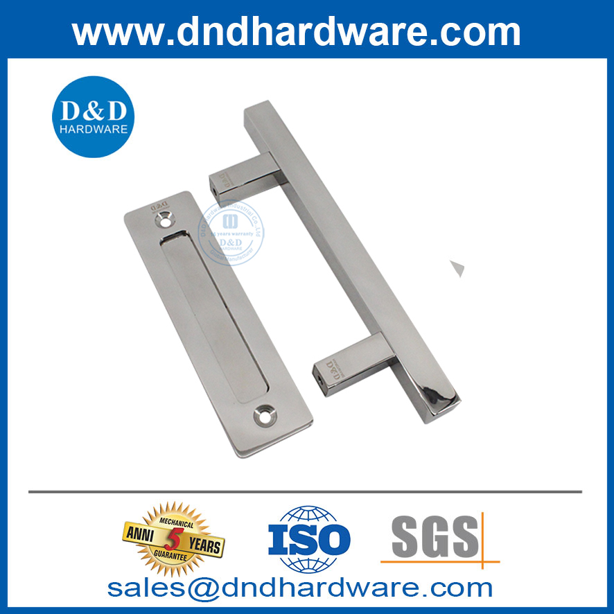 โรงงานสแตนเลสขัดเงาราคาโรงงานราคายุ้งฉางมือจับประตูบานเลื่อน -DDBD104
