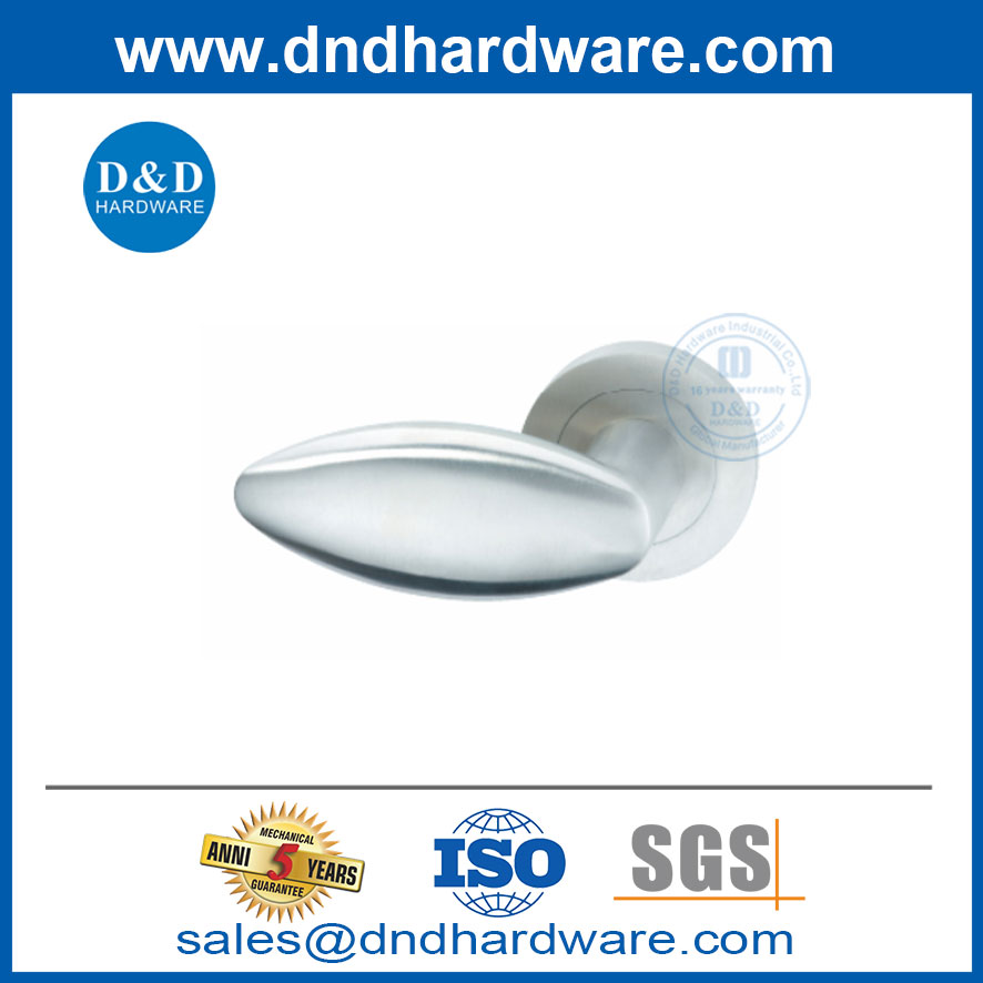 สแตนเลสความเป็นส่วนตัว Escape Lockset Door Handle Knobs สำหรับห้องนอน DDSH031