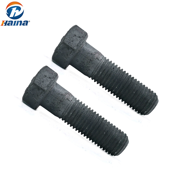 Tension élevée 4.8 / 8.8 / 6.8 / 10.9 / 12,9 Grade en acier à carbone Terpe chaude galvanisé HDG HEX TEAT BOLTS TOUR ÉLECTRIQUE POUR CONSTRUCTION DE FOURNATION