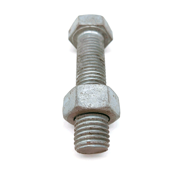 A394 Grado 2/5/8 de acero al carbono Dip Hex Galvanized Power Bolt