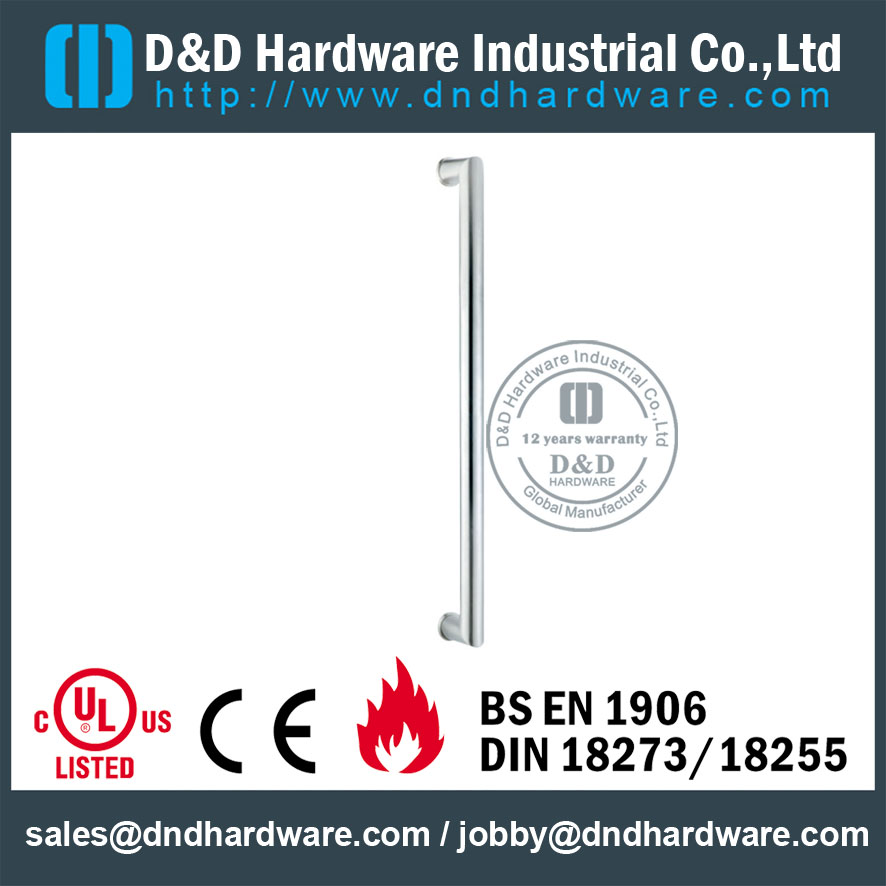 Punho mitrado antiferrugem polonês da categoria 304 Handle-D & D Hardware