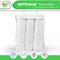 Quilted Crib Size Toddler Bed Mattress Pad Cover White Padding Waterproof