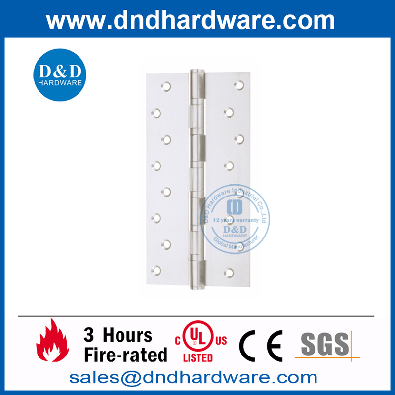 Dobradiça de aço inoxidável resistente de 8 polegadas para porta externa-DDSS54
