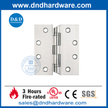 SS304 bisagra hospitalaria de punta inclinada con rodamiento de bolas doble-DDSS044-B