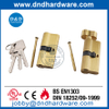 EN 1303 Solid Brass Stain finish silinder pintu ganda Lock-DDLC003