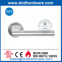 Alavanca de porta de privacidade contemporânea de aço inoxidável-DDTH026