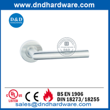 BS EN1906 Stainless Steel Mitred Lever Handle untuk Pintu Eksterior-DDTH003