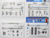CE คันโยกสีดำ TRIM EN1125 อุปกรณ์ Push Bar Panic Exit พร้อมคันโยกภายนอก DDPD012