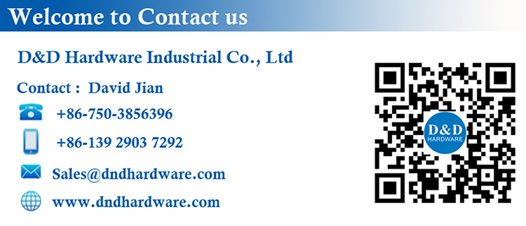 Informações de contato de hardware D & D
