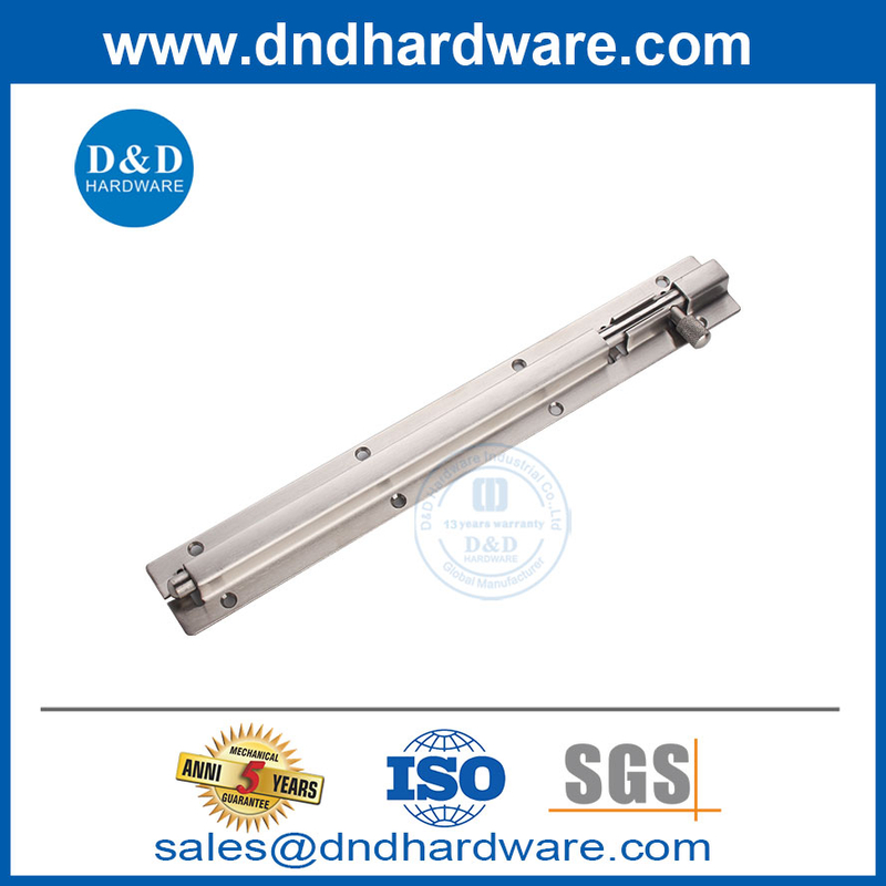 สลักเกลียวประตูอุปกรณ์เสริม SS304 ขนาด 12 นิ้วสำหรับ Door-DDDB024