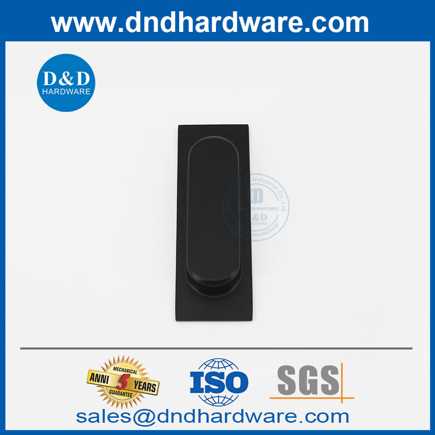 哑光黑色不锈钢家庭厨房橱柜拉力ddfh009-b