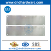 ความปลอดภัยสเตนเลสสตีลจานเตะสำหรับประตูไม้และโลหะ DDKP001