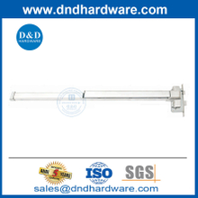 CE Mortise Lock Exit Hardware Stainless Steel Panic Bars สำหรับสองประตู DDPD038