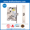 Latchbolt ดำเนินการโดย Knob/ Lever ANSI UL Passage Door Lock -DDAL01 F01