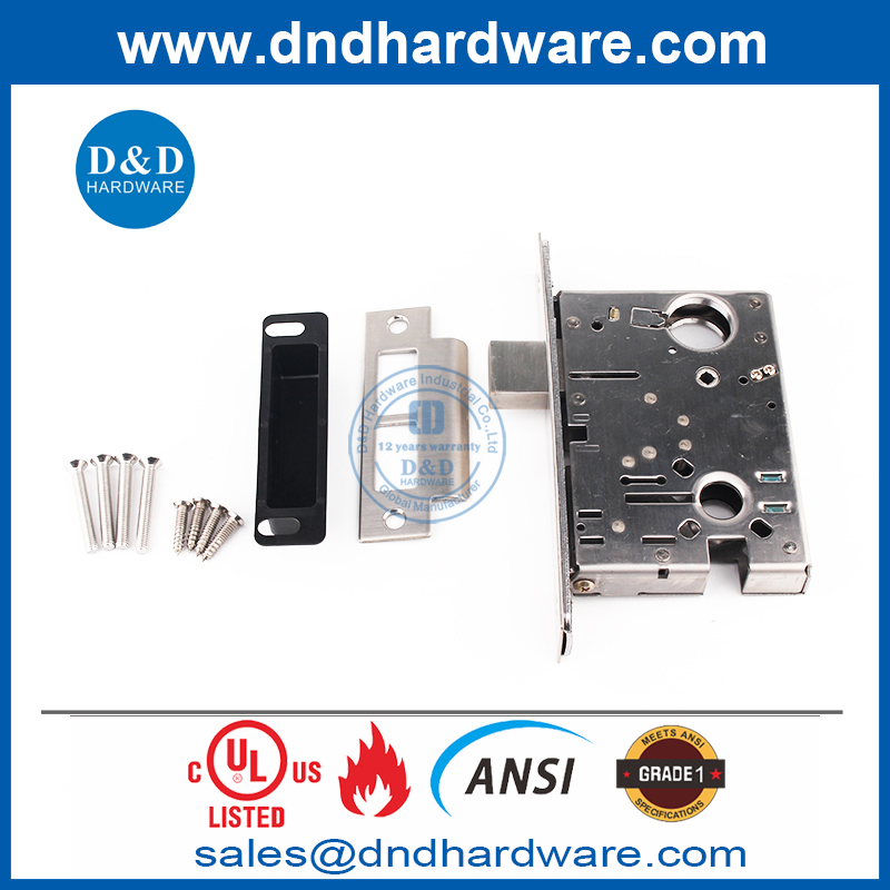 sus304 ul ansi ผู้สำเร็จการศึกษา 1 Deadbolt Dead Lock สำหรับห้องน้ำ dog-ddal17 f17