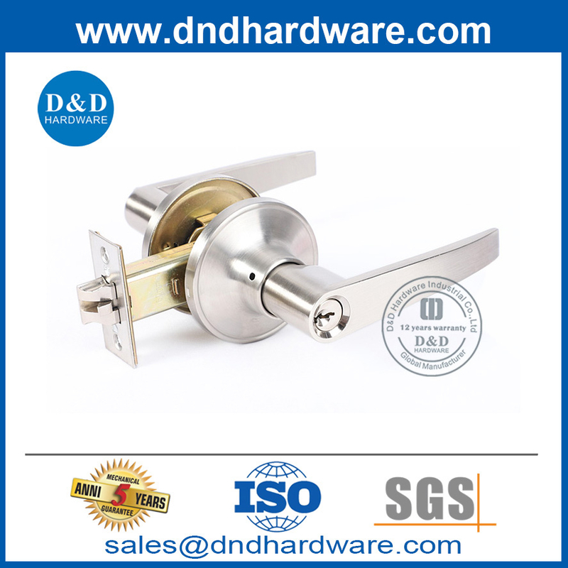 ผู้ผลิตจีน Alloy Lever Lockset สำหรับตลาดสำหรับตลาดภายใน DDLK080