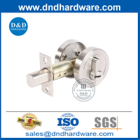 ลูกบิดประตูโลหะผสมสังกะสี Deadbolt ล็อคสำหรับไม้ภายในประตู DDDLK019