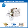 ซาตินนิกเกิลสแควร์สไตล์โลหะผสมประตูเชิงพาณิชย์ล็อค Deadbolt-DDLK021