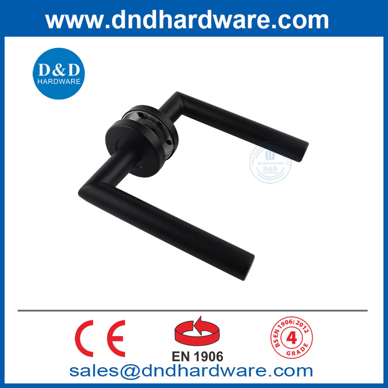 EN1906 Matt Black Stainless Steel-Steel Door-Ded-Ddth003