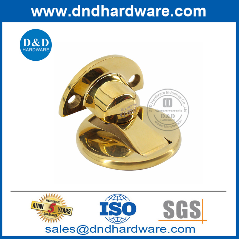 พื้นสแตนเลสทองเหลืองขัดประตูปิดประตูปิด DDDS036