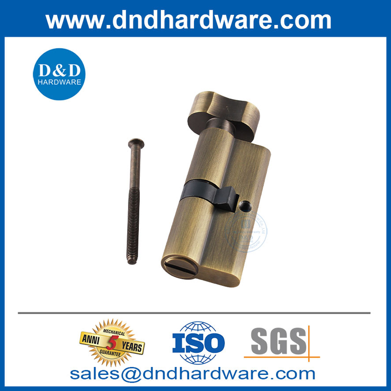 Euro Home High Security Cylinder ประตูห้องน้ำล็อคลูกบิดประตูร่องล็อคกระบอกสูบ DDLC007