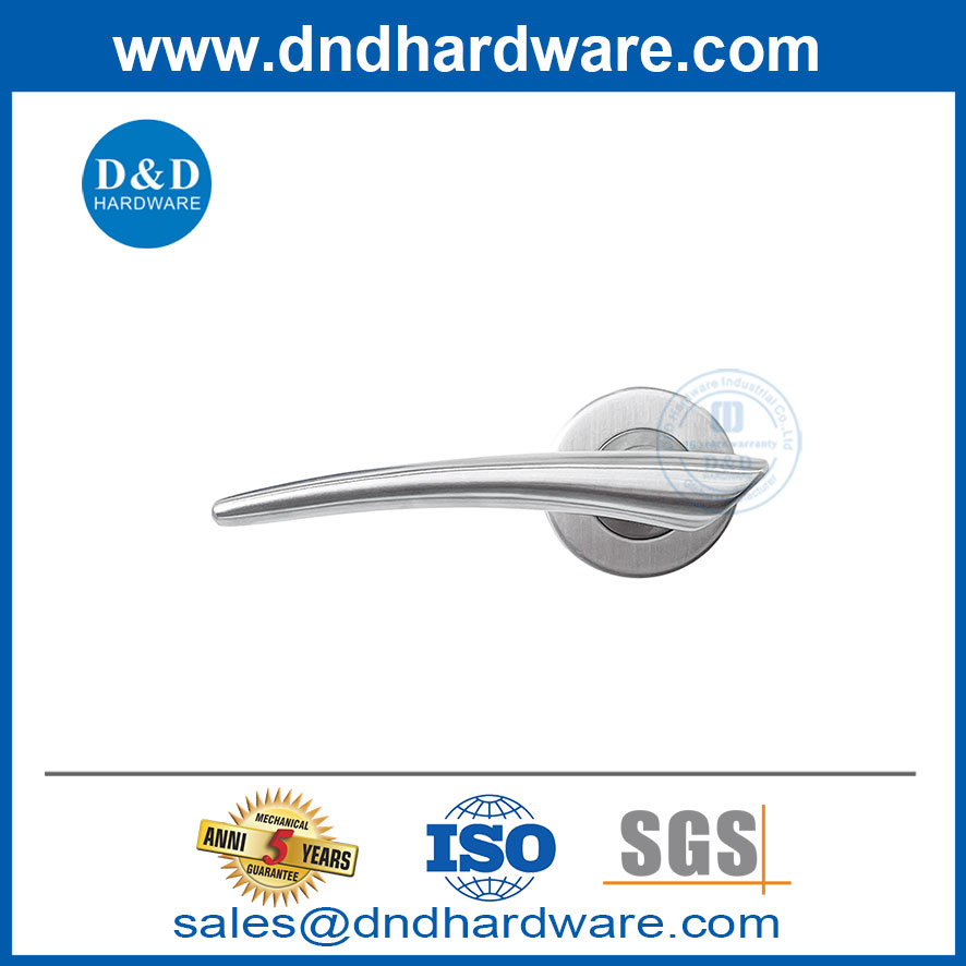 ประตูมือจับสแตนเลสที่ทันสมัยประตูความเป็นส่วนตัวที่จับ DDSH043