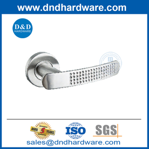 Mandilhas de metal maçanetas de aço inoxidável alavanca de porta sólida alavancas-ddsh051