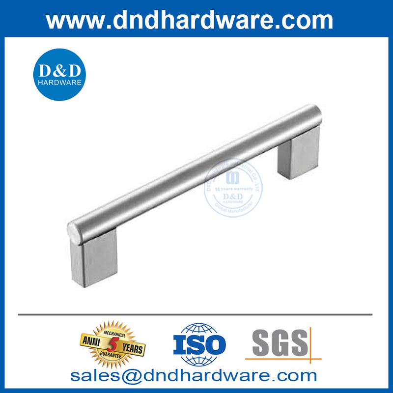 Móveis de alta qualidade, alça de aço inoxidável, maçaneta da porta de cozinha-DDFH023