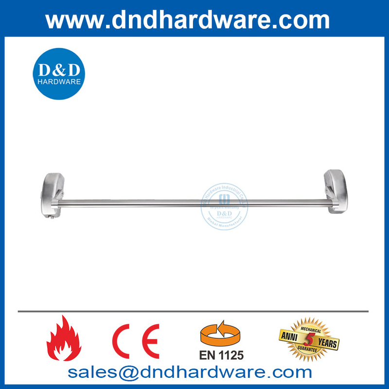EN1125 PUSH Cross Bar ประเภทยุโรปประเภทล็อค Panic Exit Device-DDPD021